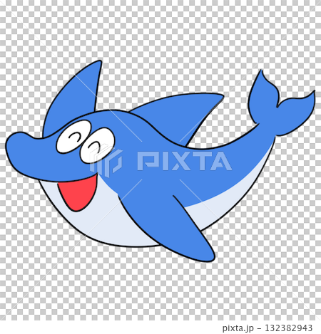 海豚的插圖 海豚的插圖 132382943