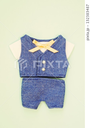 ぬい服　デニムセットアップ　2 132383487