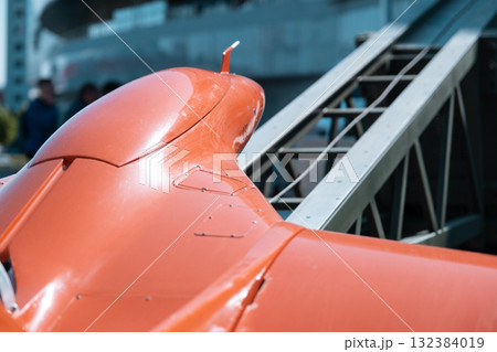 Launching a drone 132384019