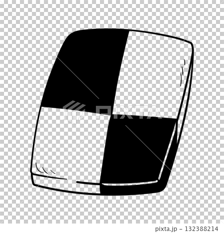 手描きクッキーの線画イラスト 132388214