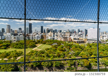 大阪城天守閣から見える風景 大阪城天守閣から見える風景 132388759
