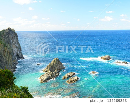 北海道の絶景 積丹半島 島武意海岸 北海道の絶景 積丹半島 島武意海岸 132389228