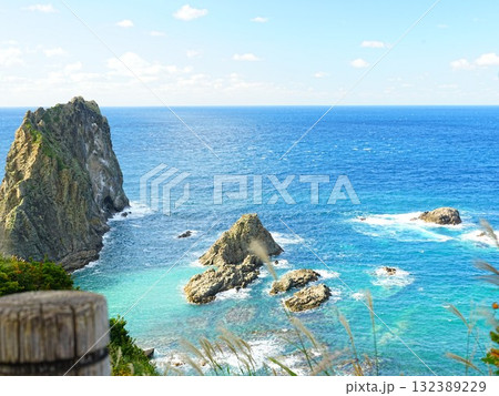 北海道の絶景 積丹半島 島武意海岸 北海道の絶景 積丹半島 島武意海岸 132389229