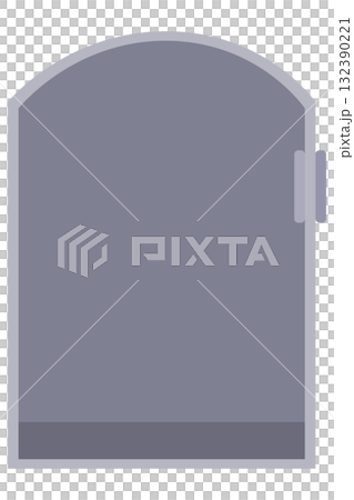 遠紅外線面板加熱器，節能靜音型，設計簡約的家電插畫 132390221