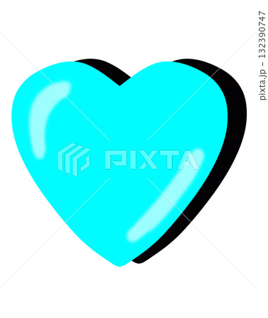 ハート 132390747