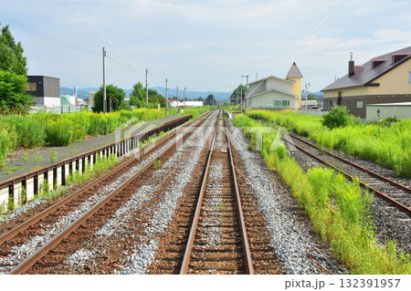 JR北海道石北本線緋牛内駅から愛し野駅間の風景(2023年夏) JR北海道石北本線緋牛内駅から愛し野駅間の風景(2023年夏) 132391957