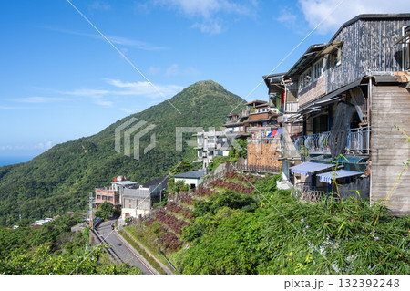 九份の街並み／台湾 132392248