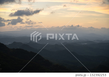 九份の夕景／台湾 132392253