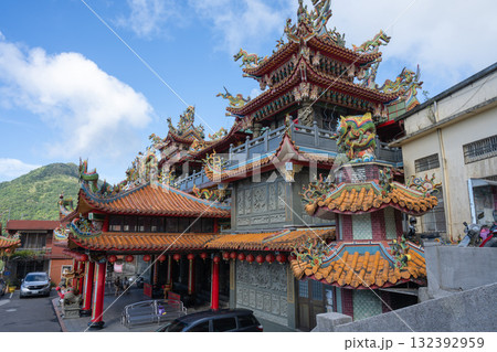 九份・聖明宮の外観／台湾 132392959