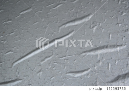Metallic Wrinkled Surface Abstract Background 132393786