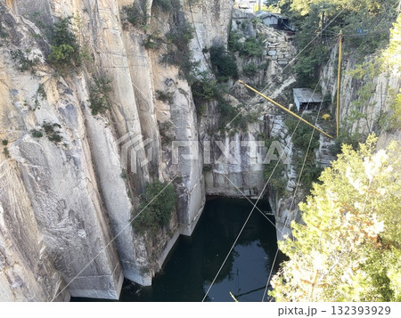 北木島　北木石の丁場 132393929