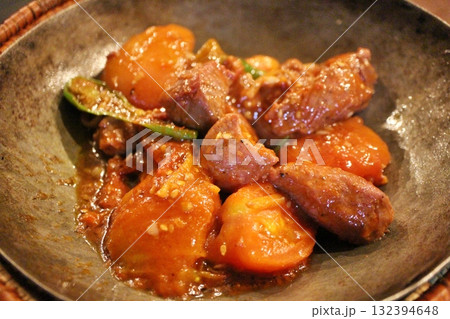 アフガニスタン料理　マトンカラヒ 132394648