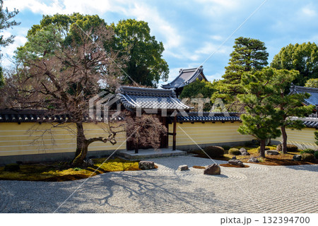 等持院の方丈庭園 132394700