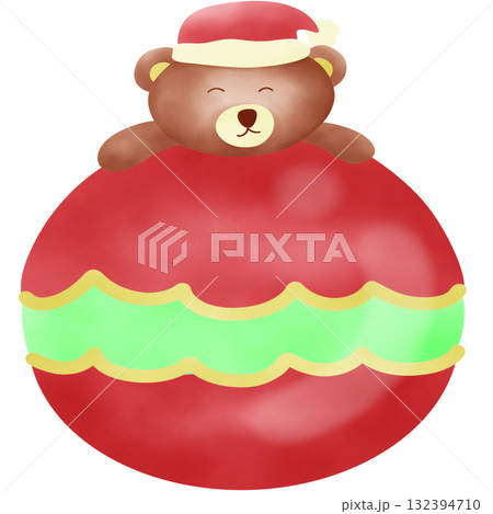 Cute Christmas Bear Cute Christmas Bear 132394710