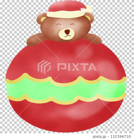 Cute Christmas Bear Cute Christmas Bear 132394710