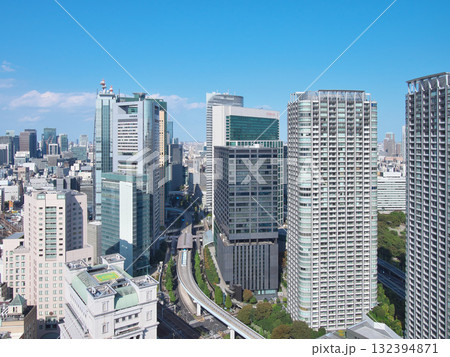 浜松町1丁目より望む汐留方面の眺望 都市景観(2025年9月) 浜松町1丁目より望む汐留方面の眺望 都市景観(2025年9月) 132394871