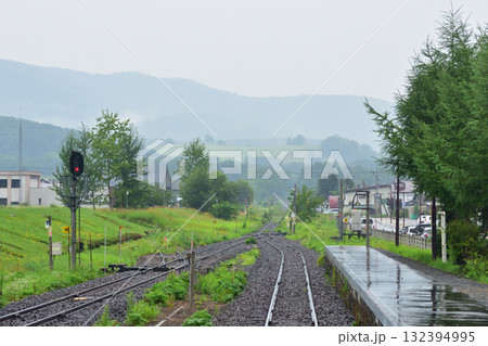 JR北海道石北本線留辺蘂駅から生田原駅間の風景(2023年夏) JR北海道石北本線留辺蘂駅から生田原駅間の風景(2023年夏) 132394995