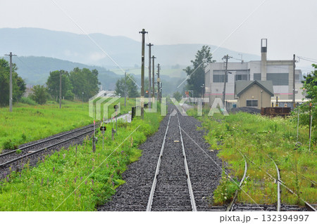 JR北海道石北本線留辺蘂駅から生田原駅間の風景(2023年夏) 132394997