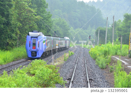 JR北海道石北本線留辺蘂駅から生田原駅間の風景(2023年夏) 132395001
