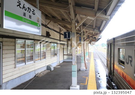 JR北海道石北本線生田原駅から遠軽駅間の風景(2023年夏) 132395047