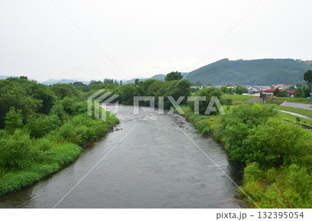 JR北海道石北本線生田原駅から遠軽駅間の風景(2023年夏) 132395054