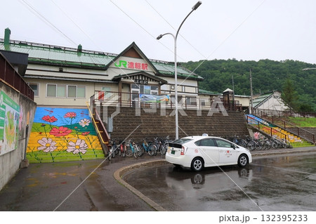 北海道紋別郡遠軽町の街風景(2023年夏) 132395233