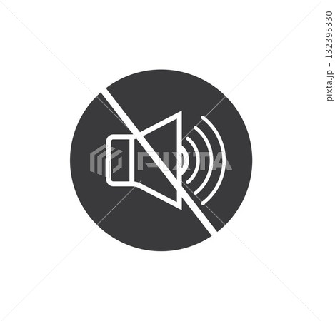 not noisy icon vector concept design template 132395330