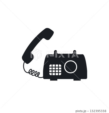 phone call centre icon vector concept design template 132395338