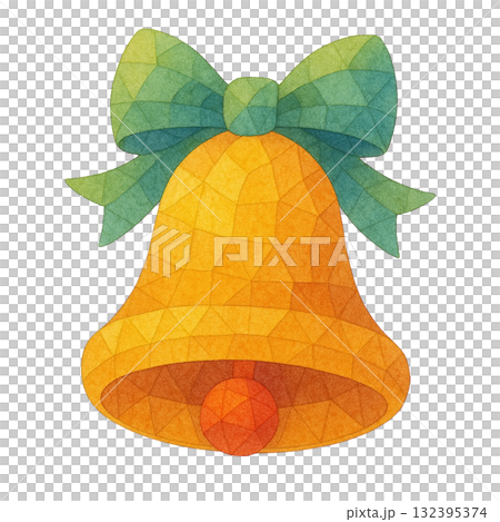 [聖誕節]鈴鐺插畫 132395374