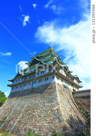 愛知県名古屋市、名古屋城の風景 愛知県名古屋市、名古屋城の風景 132395498