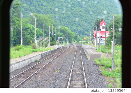 JR北海道石北本線遠軽駅から白滝駅間の風景(2023年夏) 132395644