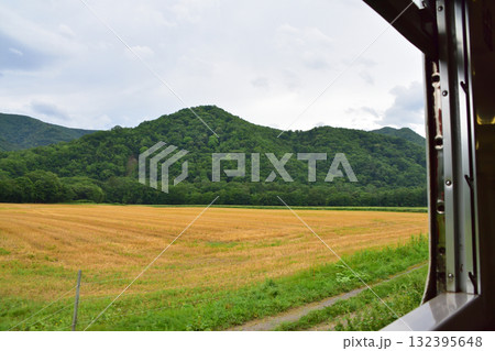 JR北海道石北本線遠軽駅から白滝駅間の風景(2023年夏) 132395648