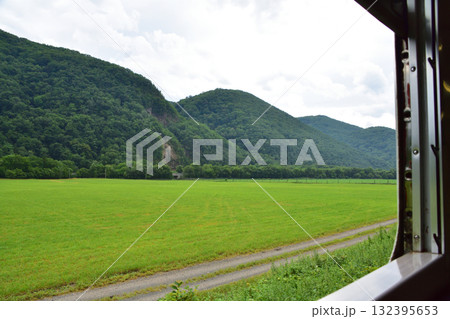 JR北海道石北本線遠軽駅から白滝駅間の風景(2023年夏) 132395653