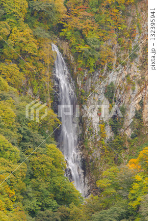 志賀高原の紅葉【澗満滝】 132395941