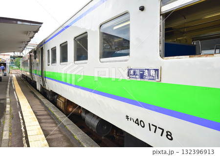 JR北海道石北本線白滝駅から上川駅間の風景(2023年夏) JR北海道石北本線白滝駅から上川駅間の風景(2023年夏) 132396913