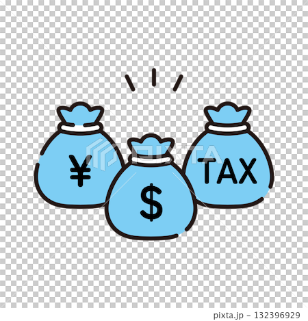 銀行やお金のアイコン 132396929