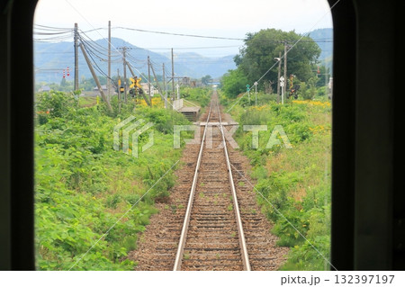 JR北海道石北本線上川駅から中愛別駅間の風景(2023年夏) JR北海道石北本線上川駅から中愛別駅間の風景(2023年夏) 132397197