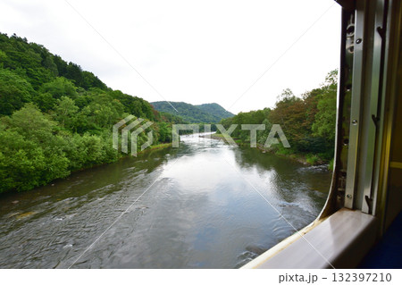 JR北海道石北本線上川駅から中愛別駅間の風景(2023年夏) 132397210