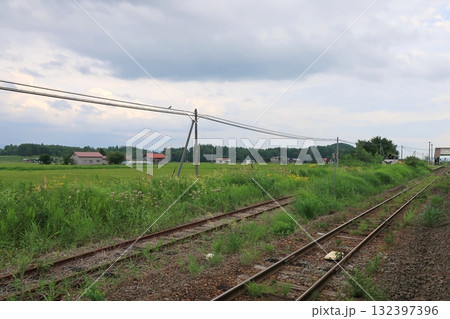 JR北海道石北本線中愛別駅から伊香牛駅間の風景(2023年夏) JR北海道石北本線中愛別駅から伊香牛駅間の風景(2023年夏) 132397396