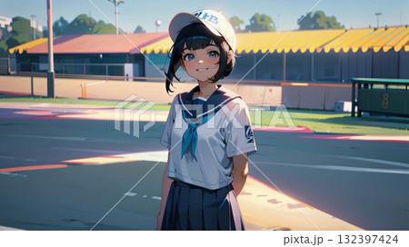 野球部のマネージャー 132397424