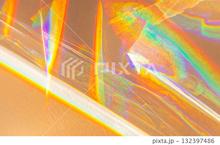 オレンジの綺麗な背景テクスチャ 132397486