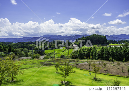高森 倉田桜公園 展望台からの眺め 熊本県高森町 高森 倉田桜公園 展望台からの眺め 熊本県高森町 132397543