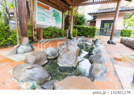 薬師公園ポケットパークの城崎温泉元湯付近の足湯 薬師公園ポケットパークの城崎温泉元湯付近の足湯 132401176