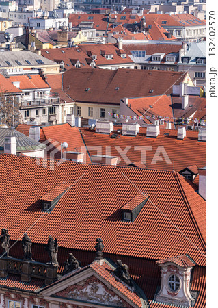 Decoration of the building in Old Prague Decoration of the building in Old Prague 132402570