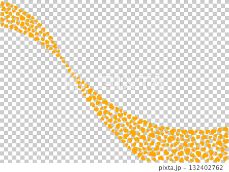 Heart pattern background Orange solid color Heart Heart pattern background Orange solid color Heart 132402762