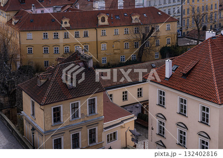 Decoration of the building in Old Prague 132402816