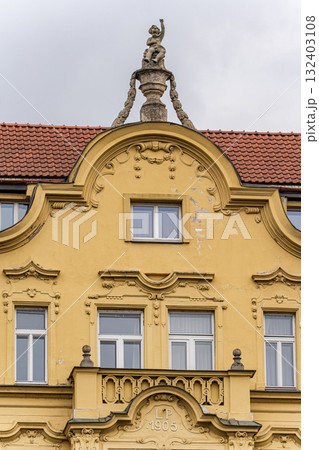 Decooration of the building in Old Prague 132403108