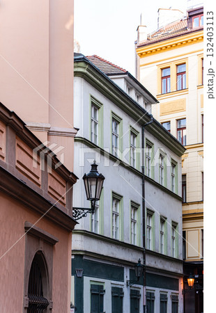 Decooration of the building in Old Prague 132403113