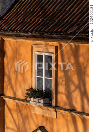 Decooration of the building in Old Prague Decooration of the building in Old Prague 132403181