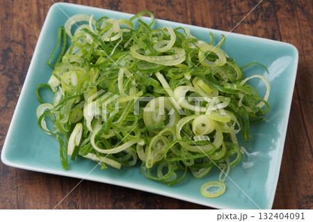 カット葱　料理食材 132404091